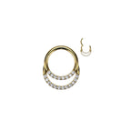 Piercing Daith MEIRA en Titane et Zirconium