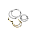 Piercing Daith MEIRA en Titane et Zirconium