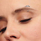 Piercing Arcade ou Nombril MELISSANDRE en Titane et Oxyde de Zirconium