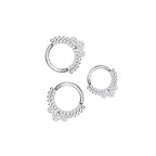 Piercing Oreille ou Nez MIM en Titane et Oxydes de Zirconium