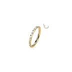 Piercing Oreille MIRKA en Acier et Oxydes de Zirconium