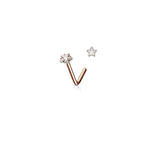 Piercing Nez MONYA en Acier et Zirconium