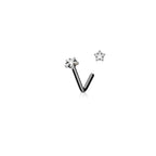 Piercing Nez MONYA en Acier et Zirconium