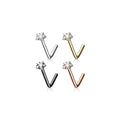 Piercing Nez MONYA en Acier et Zirconium
