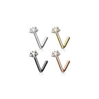 Piercing Nez MONYA en Acier et Zirconium