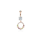 Piercing Nombril MAIKA en Acier et Zirconium