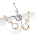 Piercing Nombril MAIKA en Acier et Zirconium