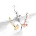Piercing Nombril MAKENNA en Acier et Zirconium