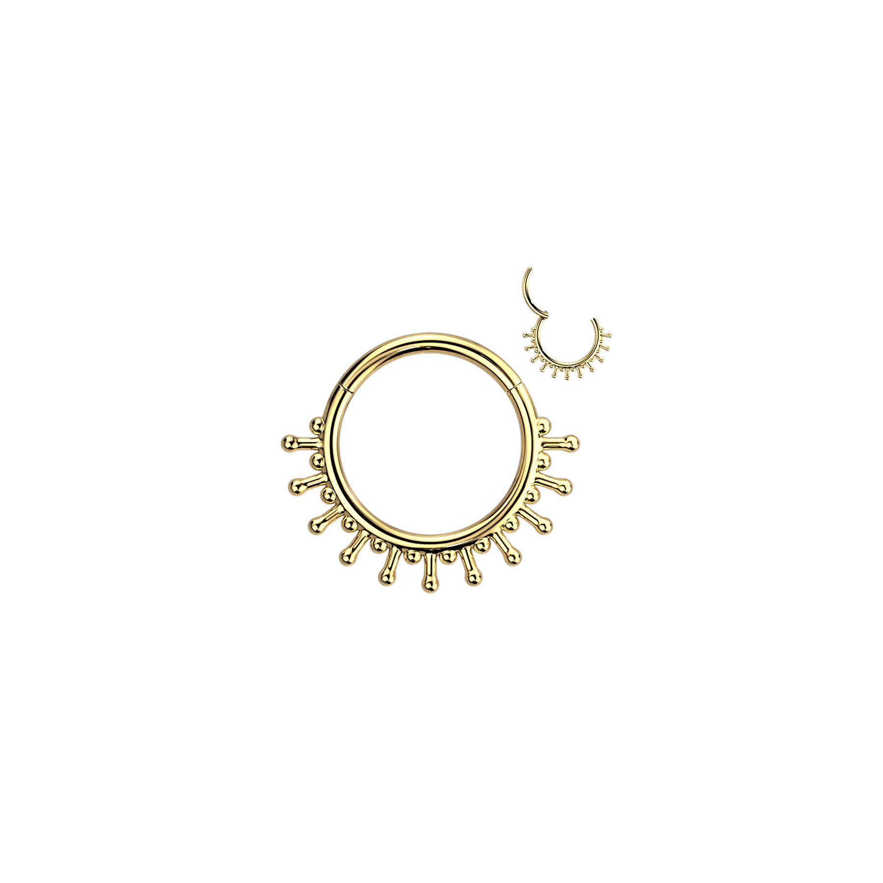 Piercing Oreille ou Nez MILA en Acier