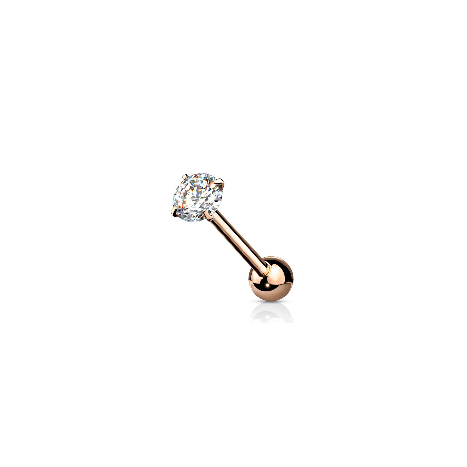 Piercing Langue NONA en Acier et Oxyde de Zirconium
