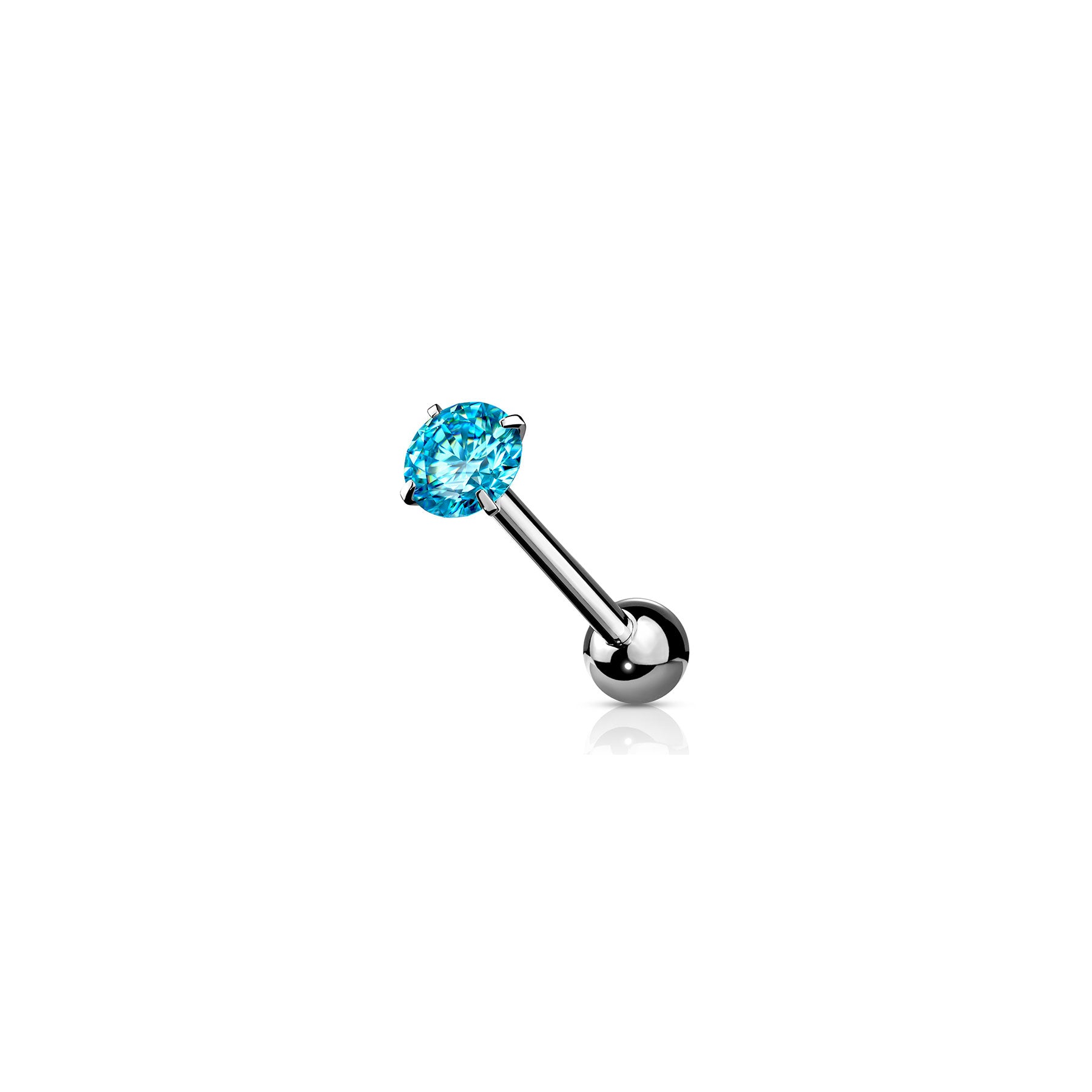 Piercing Langue NONA en Acier et Oxyde de Zirconium