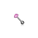 Piercing Langue NONA en Acier et Oxyde de Zirconium
