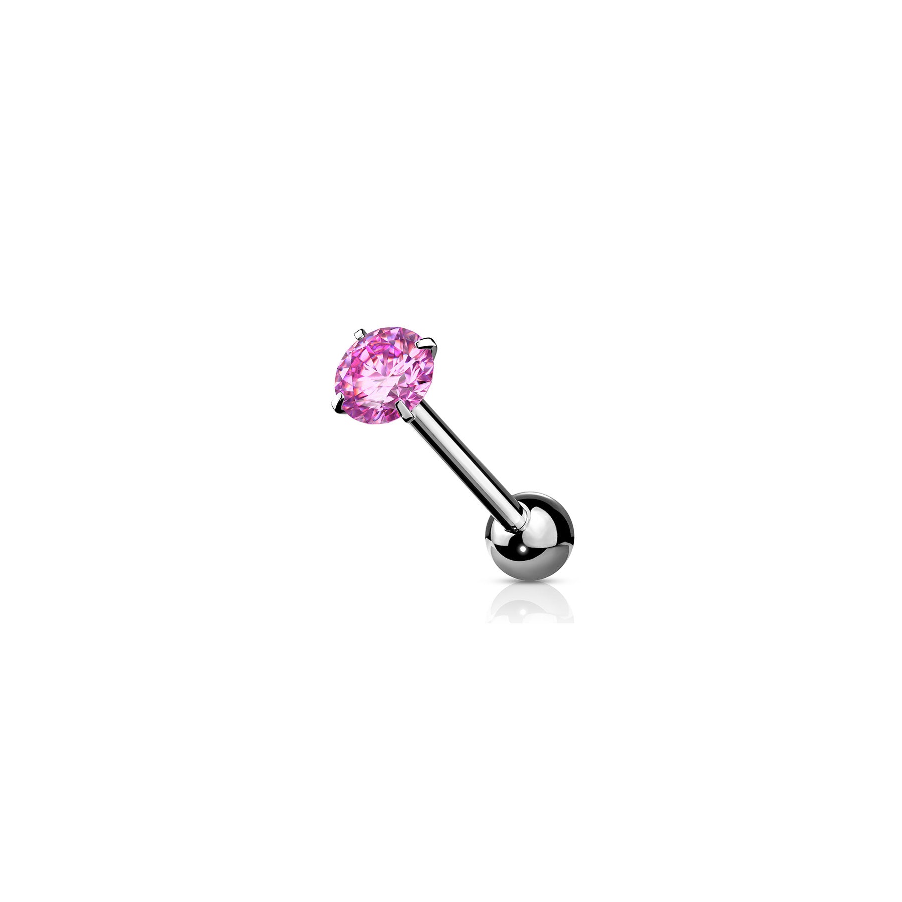 Piercing Langue NONA en Acier et Oxyde de Zirconium