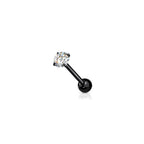 Piercing Langue NONA en Acier et Oxyde de Zirconium
