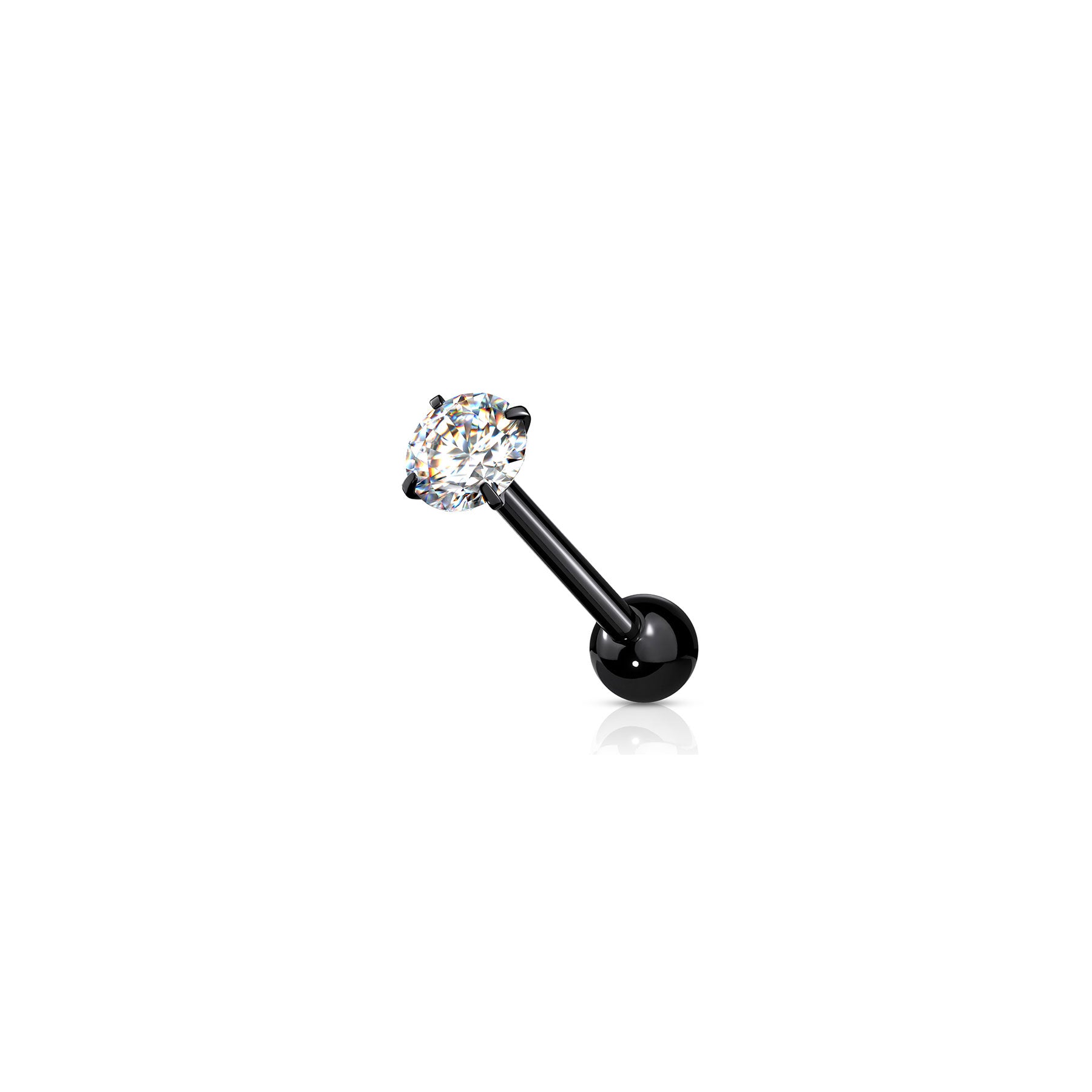 Piercing Langue NONA en Acier et Oxyde de Zirconium