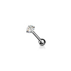 Piercing Langue NONA en Acier et Oxyde de Zirconium