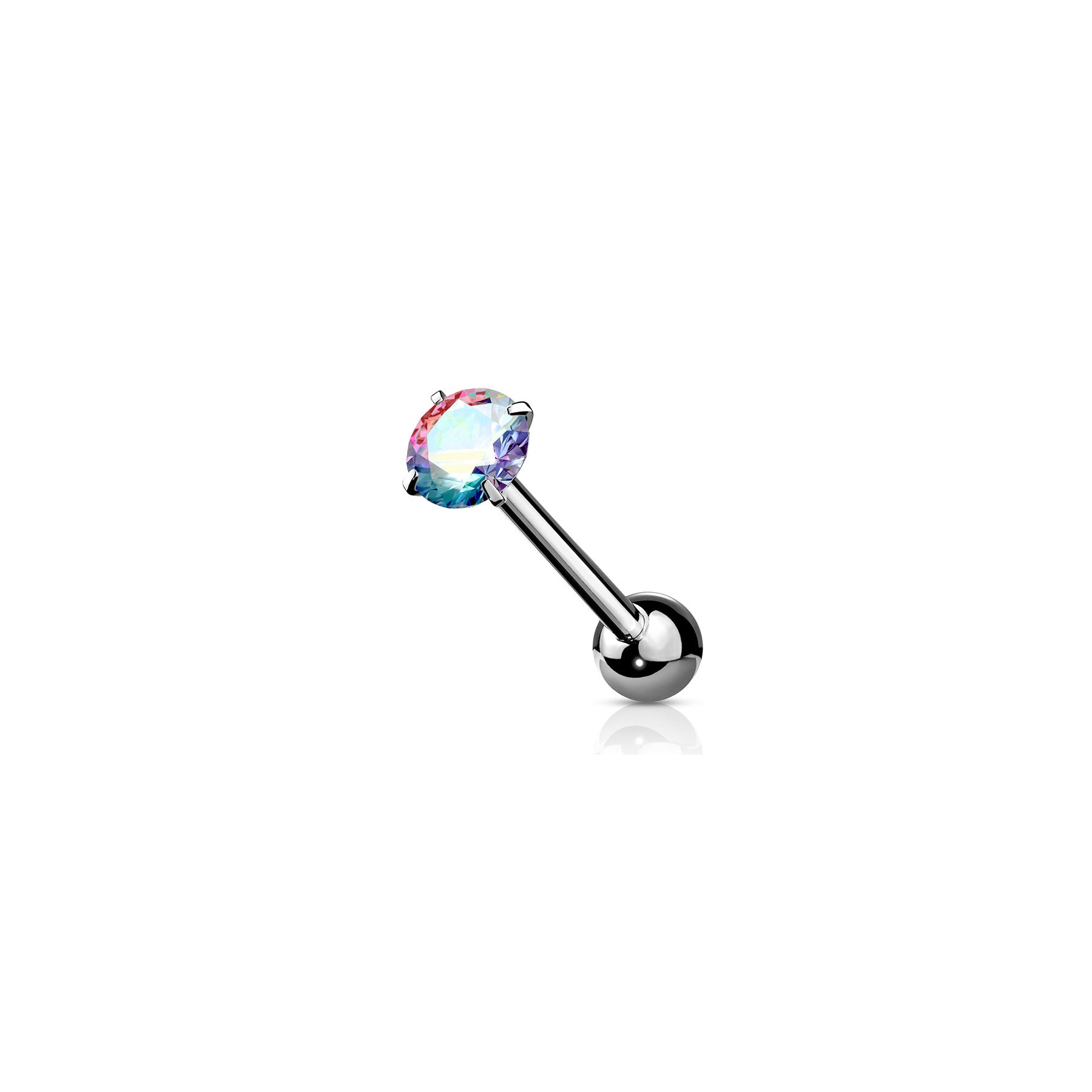 Piercing Langue NONA en Acier et Oxyde de Zirconium