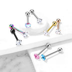 Piercing Langue NONA en Acier et Oxyde de Zirconium