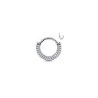 Piercing Oreille NUHA en Titane et Zirconium