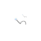 Piercing Nez NYLA en Titane et Opale
