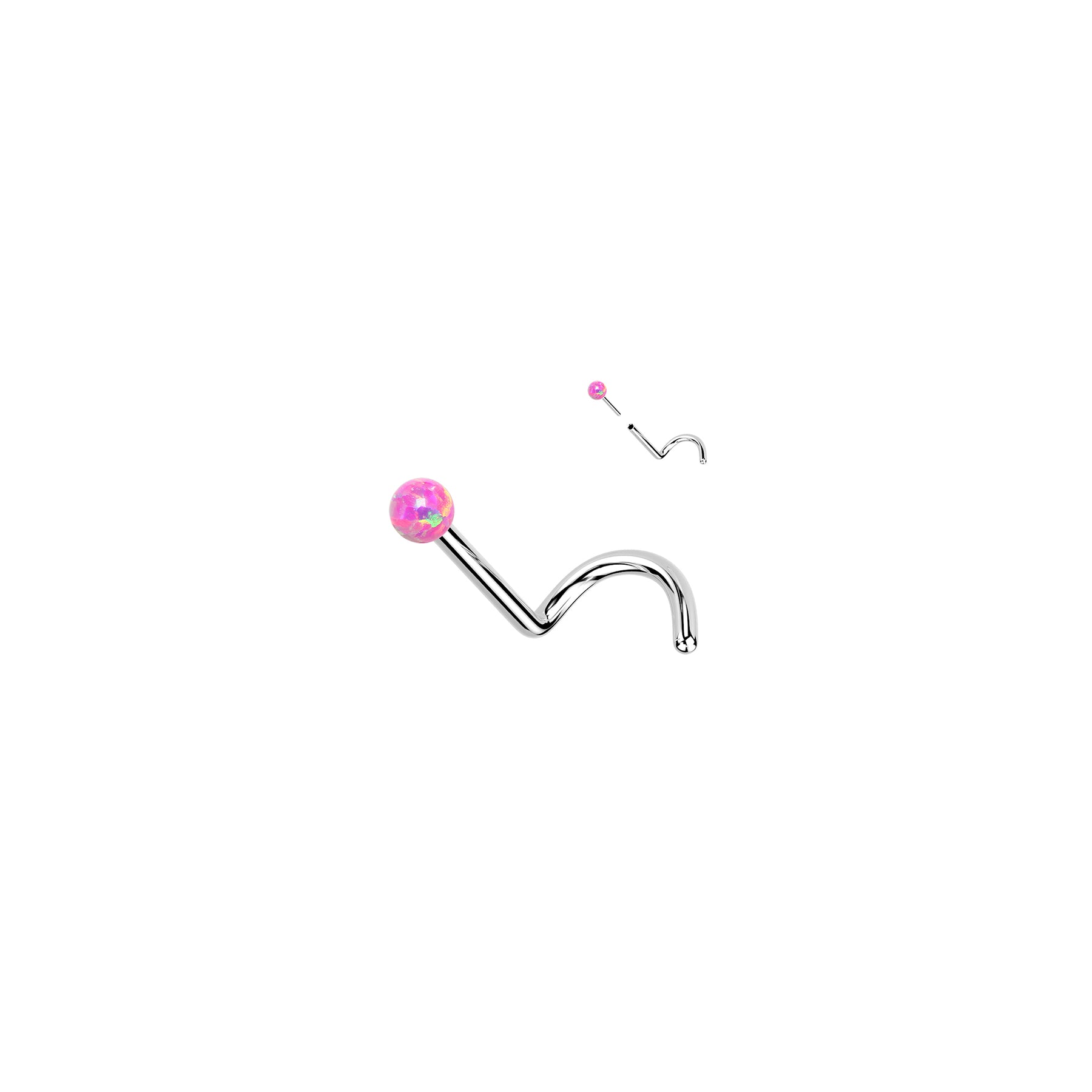Piercing Nez NYLA en Titane et Opale