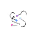 Piercing Nez NYLA en Titane et Opale