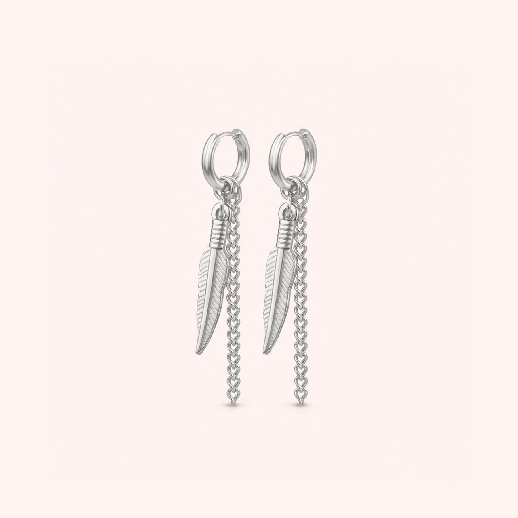 Boucles d'Oreilles NOE en Acier Chirurgical