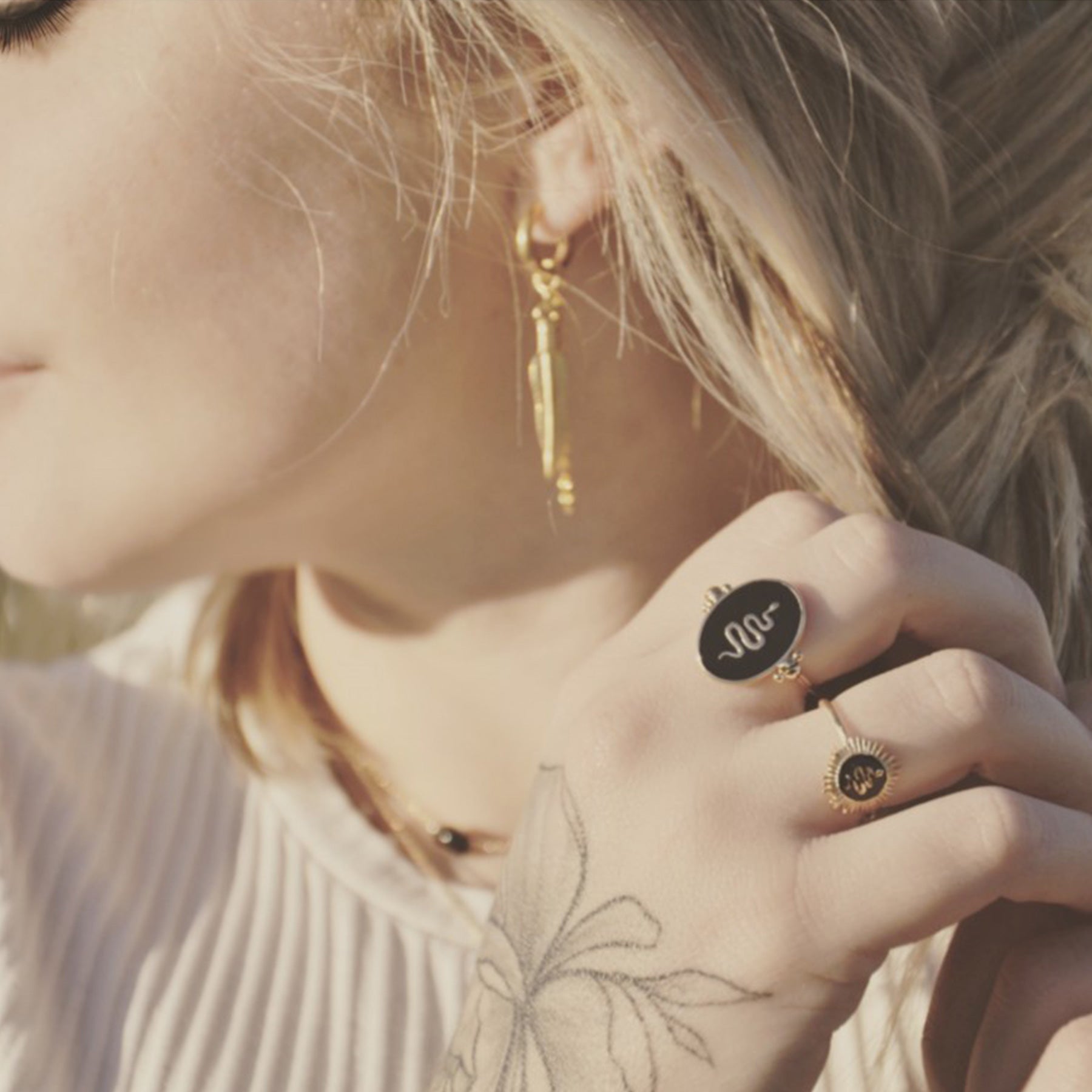 Boucles d'Oreilles NOE en Acier Chirurgical