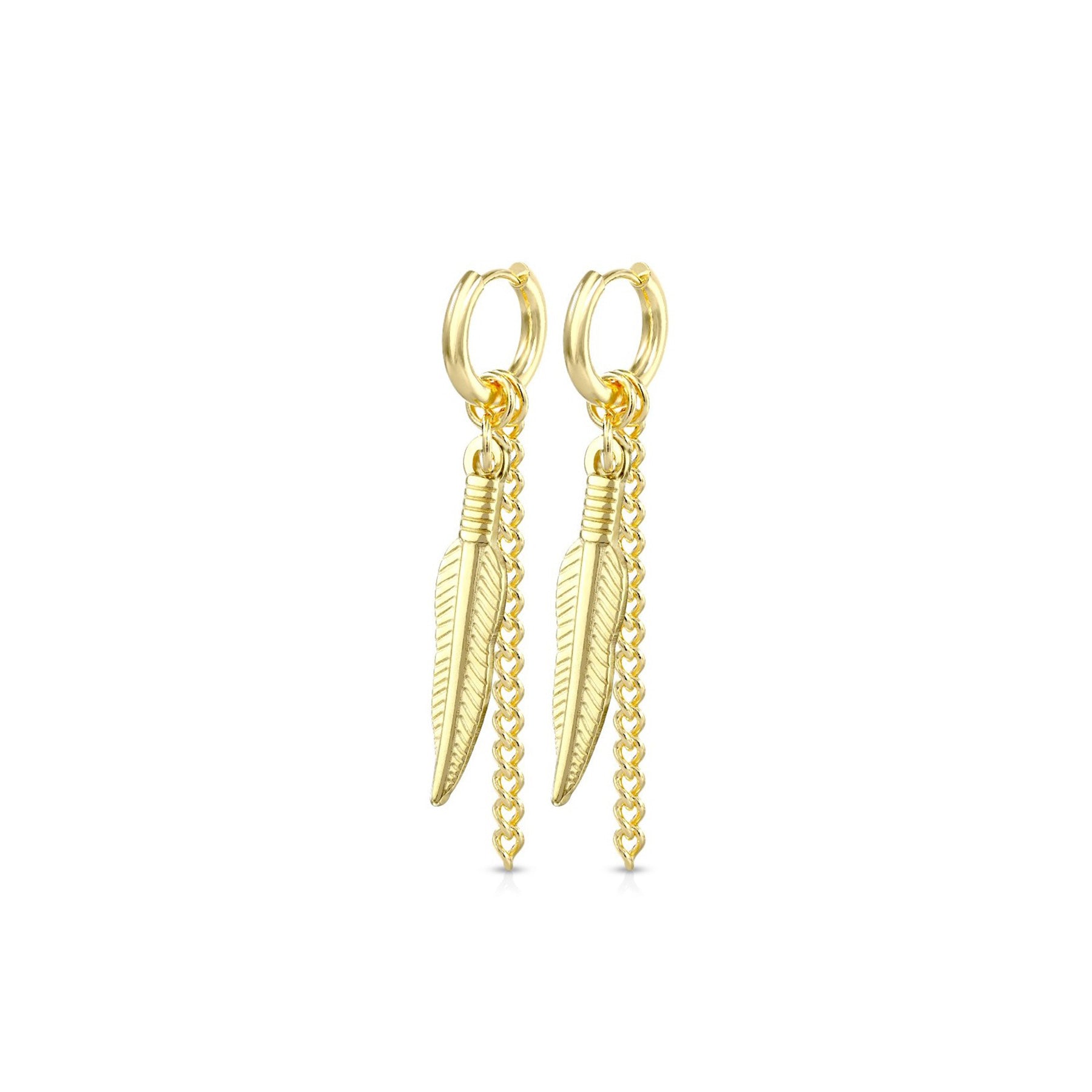 Boucles d'Oreilles NOE en Acier Chirurgical