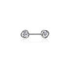 Piercing Téton OKSANA en Acier et Zirconium
