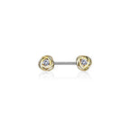 Piercing Téton OKSANA en Acier et Zirconium