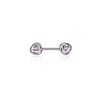 Piercing Téton OKSANA en Acier et Zirconium