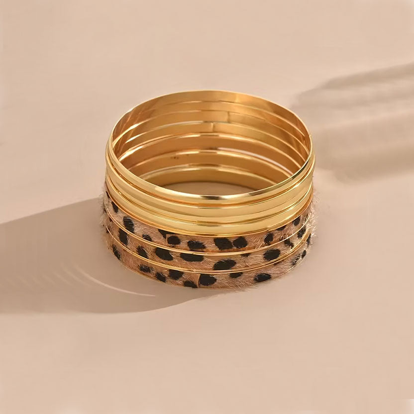 Set de 7 Bracelets ONYX