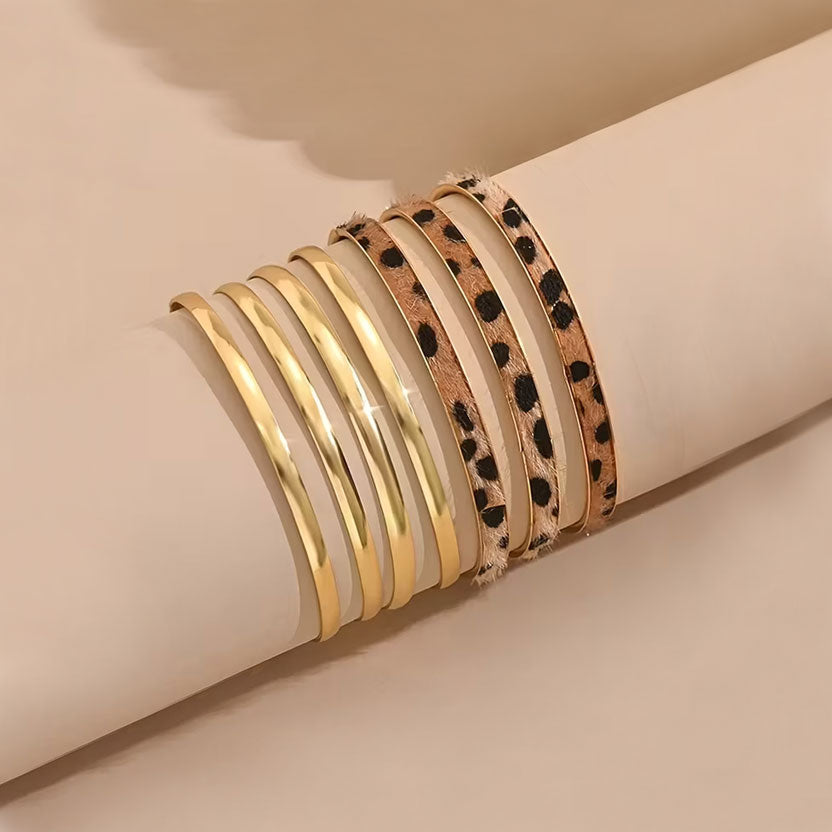 Set de 7 Bracelets ONYX