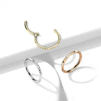 Piercing Oreille ou Nez ORALIA en Titane