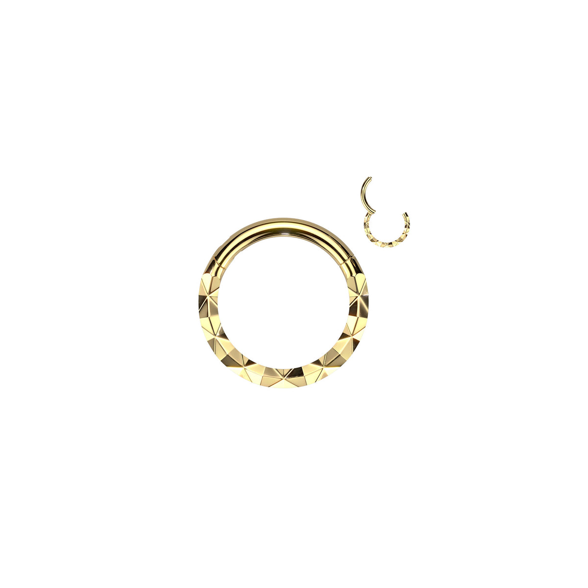 Piercing Anneau PONDA en Acier Chirurgical