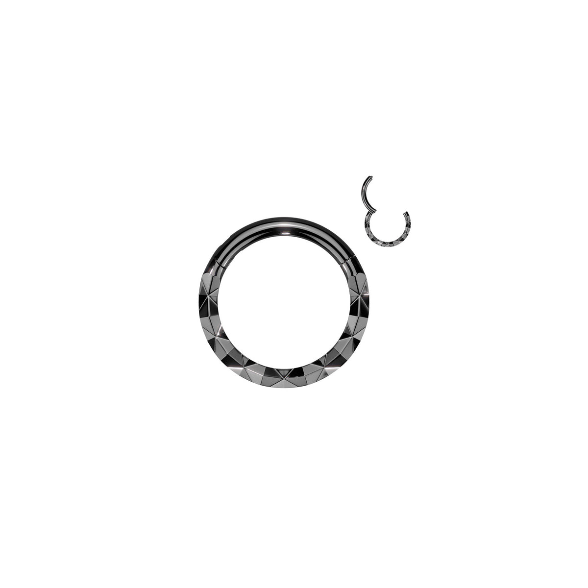 Piercing Anneau PONDA en Acier Chirurgical