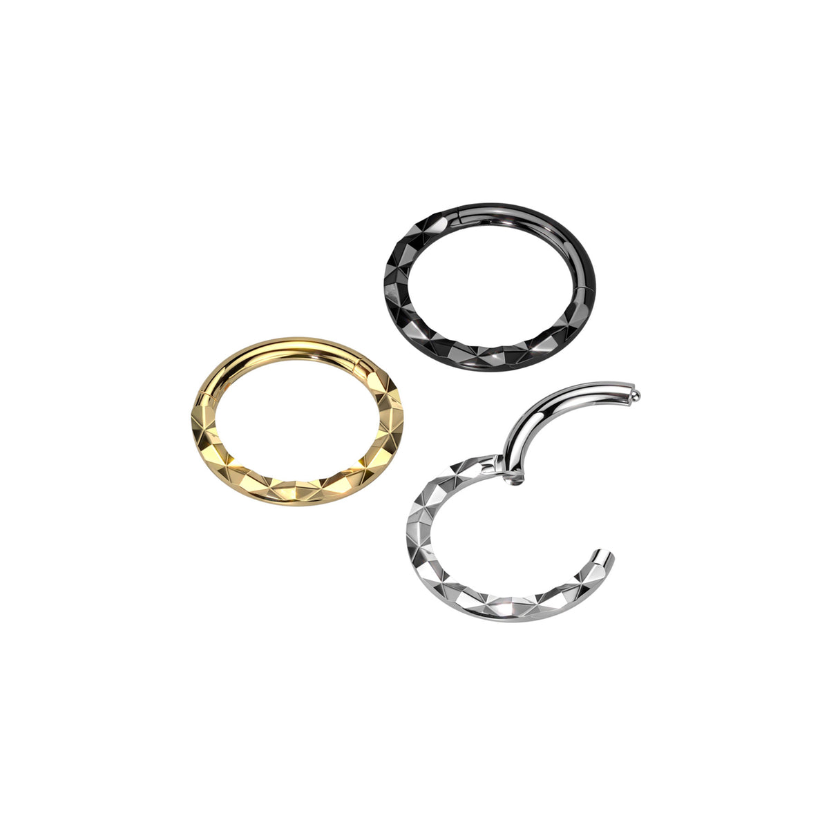 Piercing Anneau PONDA en Acier Chirurgical