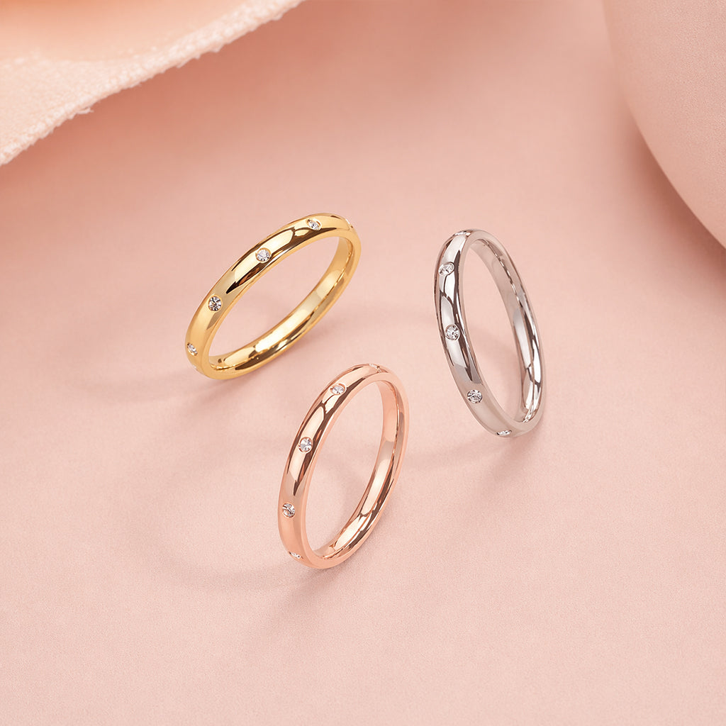 Bague Anneau HARMONY en Acier Chirurgical