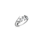 Bague ajustable OLYMPE en Acier