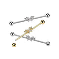 Piercing Industriel REVEA en Acier, Perle et Zirconium