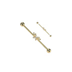Piercing Industriel REVEA en Acier, Perle et Zirconium