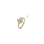 Piercing Nez / Oreille RIYA en Plaqué Or ou Platine