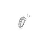 Piercing Oreille SABRINA en Acier et Oxydes de Zirconium