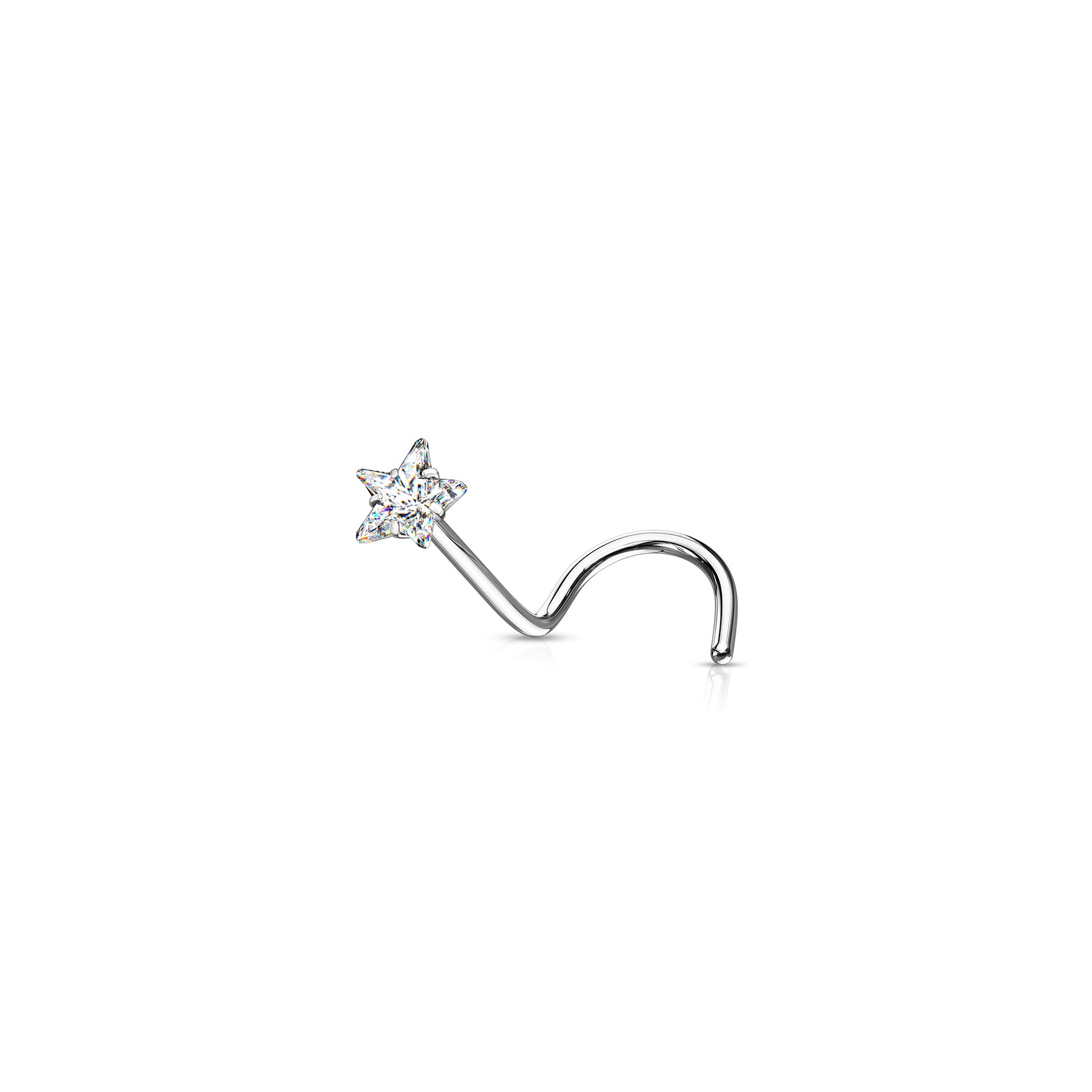 Piercing Nez SAKORA en Acier et Zirconium