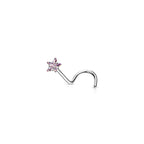 Piercing Nez SAKORA en Acier et Zirconium