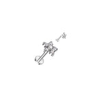 Piercing Labret Monroe SAMANTHA en Acier et Zirconium