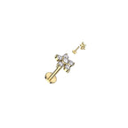 Piercing Labret Monroe SAMANTHA en Acier et Zirconium