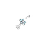 Piercing Labret Monroe SAMANTHA en Acier et Zirconium