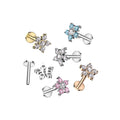 Piercing Labret Monroe SAMANTHA en Acier et Zirconium